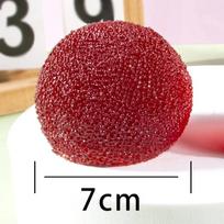 Slushy Bayberry Stress Ball Squishy Toy Shapeable Non-Rebound Fidget Toys Asmr Slushy Squeeze Ball Anti Stress Rustling Sound