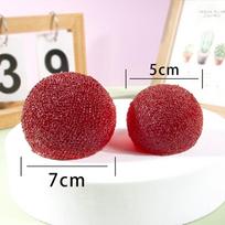Slushy Bayberry Stress Ball Squishy Toy Shapeable Non-Rebound Fidget Toys Asmr Slushy Squeeze Ball Anti Stress Rustling Sound
