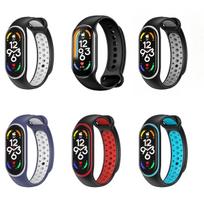 Strap for Mi Band 10 9 8 7 6 5 4 3 Sport Bracelet watch Silicone wrist strap Smartwatch Wristband Replacements For xiaomi band bracelet Miband Strap MiBand 5/6/7 black