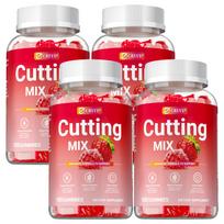 GREVIP Cutting Mix Gummies 100 Count - Berberine Yerba Mate & Chromium 8-in-1 Formula, Digestion & Metabolic Balance 100*4