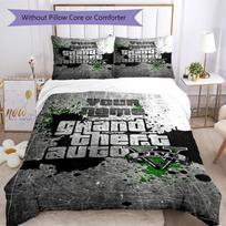 Grand Theft Auto Customized Name Custom Bedding Perfect for Decorate room Wrinkle Resistant Home Decor Christmas, WeddingPerfect 180cmx210cm