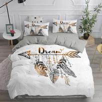 Sapnų gaudyklės patalynės komplektas Elegantiškas bohemiškas antklodės užvalkalas Karalienės dydžio 240x220 Etniškas antklodės užvalkalas Viengulis Dvigulis Karališko dydžio Patalynės užtiesalas 200x230cm