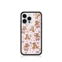Naujas Wildflower WF vyšninis lokiukas telefono dėklas iPhone 12 13 14 15 16 17 Pro Max Plus Beždžionėlė INS Animacinis viršelis Kiškutis 16 Pro Funda for iPhone 17 Pro white