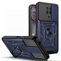 Kameros apsauga Telefono šarvuotas dėklas Nokia G11 G21 G20 G10 C10 C20 C30 X100 5G Šarvuotas hibridinis žiedas Galinis dangtelis For Nokia G20 black