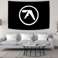90x150cm Aphex Twin Richard D James Music Polyester Printed Home Or Bedroom Decoration Banner Tapestry 74x94cm(29x37in) white