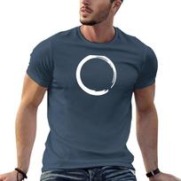 Enso Zen Circle of EnlightenUnisext Meditation Buddha Buddhism Japan TShirt Street Style Casual Tee Shirt L black