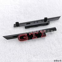 3D ABS Car Front Grille Emblem Decoration for Volkswagen VW GTI GTD Badge SKL2 Golf Passat Jetta Polo Touareg 3 5 8 MK8 MK3 RLINE
