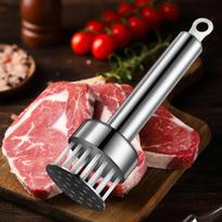 Pin Blade Tenderizer Sharp Meat Tool for Pounding Beef Chicken white