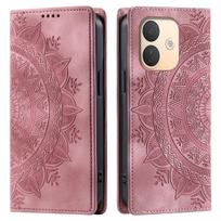for Xiaomi Redmi Note 17 Pro 5G Mandala Embossed PU Leather Flip Wallet Case Magnetic Closure Cover Redmi Note 17 Pro 5G