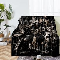 Warhammer 40k Theme Printed Blanket - Perfect for Couch, Bed, Travel & Outdoor Use | Machine Washable, Cozy & Durable. 80cmx120cm gray