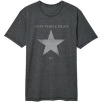 Stone Temple Pilots No 4 Vintage skalbimo muzikiniai marškinėliai XXXL gray