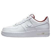Nike Womens Air Force 1 '07 SE 'Sisterhood' (women's sizes) Summit White / Team Red / Metallic Gold Skate Shoes DV7584 100 41.0 white