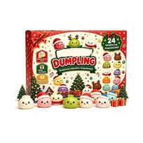 Kalėdų Advento kalendorius 2026 suaugusiems 24 dienos Koldūnas Squishy Atgalinės atskaitos