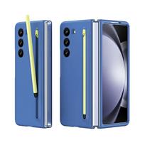 „Samsung Galaxy Z Fold 5 4 3 5G“ dėklas Odai nekenksmingas spalvingas prisilietimas su S Pen Sulankstomas smūgiams atsparus dangtelis, skirtas Z Fold5 For Galaxy Z Fold 4
