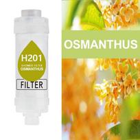 Dušo galvutė maudymosi kvapų filtras vandens likučio chloro šalinimas VC buitinis grožio vandens filtras dušo galvutė Osmanthus fragrans beige