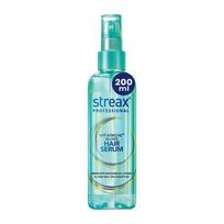 Streax Professional Vitariche Gloss Hair Serum 200ml For Dry Frizzy Hair Women Shine Smoothness blue