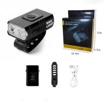 Priekinis dviračio žibintas, USB įkraunamas maitinimo ekranas, dviračio LED lemputė, vandeniui atspari dviračio priekinio žibinto žibintuvėlis, važiavimo dviračiu priedai gray