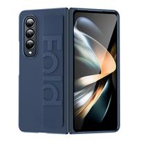 Samsung Z Fold7/6/5/4/3 Elastinė apyrankė Madingas apsauginis dėklas nuo kritimo Samsung Z Fold7 tamsiai mėlyna spalva