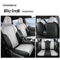 Odinės sėdynių užvalkalai 26 Toyota Corolla modeliams - Universali pilna apsauga, Visasezoninės salono pagalvėlės 26 Corolla Models gray