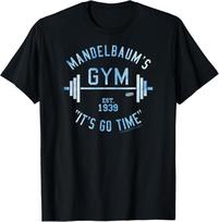 Seinfeld Mandelbaum's Gym T-Shirt Unisex T-Shirt 5XL įvairiaspalvis