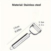 Multifunctional Stainless Steel  Kitchen Peeler Fruit Vegetable Potato Carrot Cucumber Grater Julienne Durable Vegetable Slicer gray