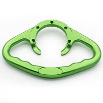 Passenger Handgrip Hand Grip Tank Grab Bar For Kawasaki Ninja 250 500 ZX7R ZX6R ZX9R ZXR250 ZXR400 ZXR750 ZRX600 ZX600 GPZ EX ZG žalia