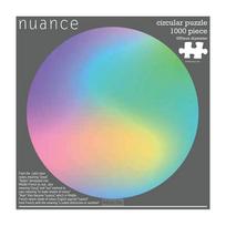 Apvali dėlionė „Nuance: magnetinis laukas“, 1000 detalių, 65 cm