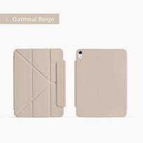for iPad Pro11 Pro13 Case M5 M4 Air11 M4 M3 Powerful Magnetic Attachment Slim Y-fold Stand Case for iPad 10th 11th Pro13 M4M5 white