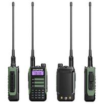 BF-UV16 BAOFENG Portable Walkie Talkie UV-16 Pro Mate 10W IP68 Waterproof Two Way Radios UV16 Plus Handheld Transceiver Upgraded USB Plug