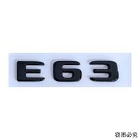 ABS Modified Car Side Sticker Fender Emblem Badge Tail Trunk Decals for Mercedes Benz E43 E53 E63 Letters Styling Accessories