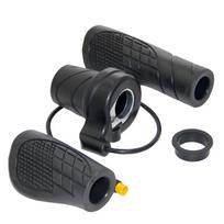 Electric Bicycle Half Twist Throttle Modified Part Waterproof Joint Connector for Ebike Scooter Mountain Bike Accessories Throttles 2 Half Twist Throttle black
