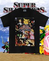 Smash Bros Marškinėliai, SSBM Marškinėliai, Super Smash Brothers, GameCube Marškinėliai Unisex Marškinėliai XXL gray