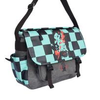 Demon Slayer Totoro Attack On Titan Bag With Durable Canvas For Students Tanjiro
