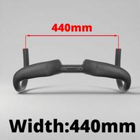 Ullicyc Hover Carbon Vairas T1000 Pilnas Anglies Pakėlimas Road Vairas Pakėlimas 30mm Gravel Cockpit Vidinis Kabelis 440mm