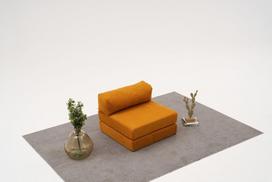 Miegamas fotelis Atelier del Sofa Comfort, oranžinis