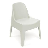 Lauko kėdė Ferne Milane, smėlio spalvos, plastikinė, ergonomiško dizaino