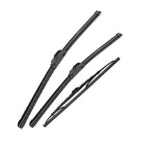 For Ford Fiesta 5 Hatchback 2003-2008 2004 2005 Wiper Front & Rear Wiper Blades Windshield Windscreen Window Brushes 22 +16 +11 Q02-22,Q02-16,T1-11