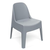 Sodo kėdė „Ferne Milane“ agatų pilkos spalvos, ergonomiška, plastikinė