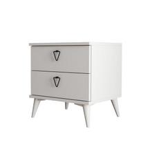 Spintelė prie lovos Versa-Ce 3634, 52x45x55,1 cm, balta