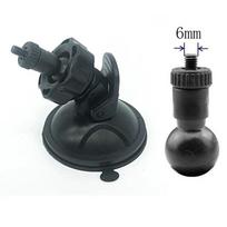 Car DVR Holder Suction Cup Mount DV GPS Navigation Camera Phone Bracket Base 360 Degree Rotatable Auto Accessories Universal gray