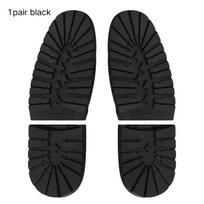 4 vnt./rinkinys Neslystantis Atsparus dilimui Padas Batai Storas Guminiai Bato Padai Remontas PASIDARYK pats Pakeitimas Išoriniai Padai Odiniai Verslo Batai black