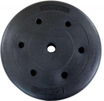 Diskinis svoris EB Fit fi28 20 kg, 28 mm, juodas