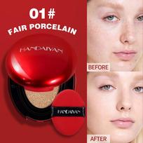 Air Cushion Concealer Liquid Foundation 6 Shades Full Cover Foundation ilgalaikiam drėkinamam maskuojamajam pagrindui