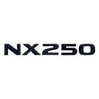 2026 Hot Interior Stickers Suitable For Lexus NX Series Tail Badge Decorative Metal Letter Stickers VL3 black