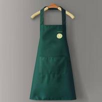 New PVC Apron Waterproof Oilproof Kitchen Smock Can Wipe Hands Sleeveless Nail Art Cafe Workwear gray