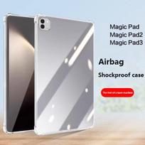 HD Clear Airbag Case For Honor MagicPad 3 13.3 ,GT Pro 12.5 Pad 10 9 12.1,GT Pro 12.3 MagicPad 2 GT 11.5 X9a V9 X8a X9 Cover Honor Pad X9a 11.5 gray