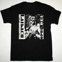 Vtg Laibach Music Band Heavy Cotton Black Full Size Unisex Tee Shirt MM498 Unisex T-Shirt XXXXL white
