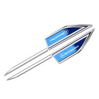 BENZ Car Side Body Trim Stickers Chrome Car Door Decorative Modified Decals For Mercedes Benz B C E S Class GLC GLB GLE GLS W212 W205