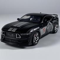 1:32 Ford Mustang Shelby GT500 Coupe Alloy Diecast Model Car With Sound And Light Display Fast & Furious Collection Hobbies Gift juoda