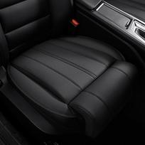 Car Seat Leg Support Extension Suede Universal Leather Auto Seat Extender Leg Cushion For Driver Foam Seat Padding Mat Cover juoda
